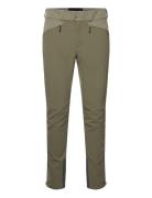 Istjern Warm Flex Pant Dark Green Mud/Green Mud S Sport Sport Pants Green Bergans