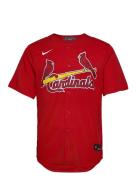 St. Louis Cardinals Nike Official Replica Alternate Jersey Tops T-Kortærmet Skjorte Red NIKE Fan Gear