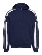 Squadra21 Sweat Hoody Sport Sweatshirts & Hoodies Hoodies Blue Adidas Performance