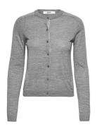 Luna - Daily Elements Tops Knitwear Cardigans Grey Day Birger Et Mikkelsen
