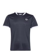 Club Tech T-Shirt Sport T-Kortærmet Skjorte Navy Sergio Tacchini