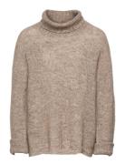 11 The Knit Rollneck Tops Knitwear Turtleneck Beige My Essential Wardrobe