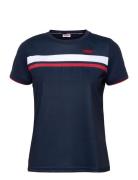 Zerv Raven Womens T-Shirt Sport T-shirts & Tops Short-sleeved Navy Zerv