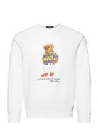 Polo Bear Fleece Sweatshirt Tops Sweatshirts & Hoodies Sweatshirts White Polo Ralph Lauren