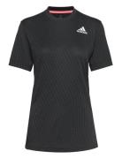 Freelift Tee Sport T-shirts & Tops Short-sleeved Black Adidas Performance
