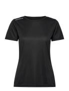 Women Core Functional T-Shirt S/S Sport T-shirts & Tops Short-sleeved Black Newline