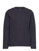 T-Shirt Ls Tops T-shirts Long-sleeved T-Skjorte Blue En Fant