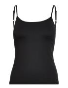 Lunar Luxe Cami Sport T-shirts & Tops Sleeveless Black Moonchild Yoga Wear