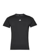 Tf Tee Sport T-Kortærmet Skjorte Black Adidas Performance