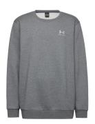 Ua Icon Fleece Crew Sport Sweatshirts & Hoodies Sweatshirts Grey Under Armour