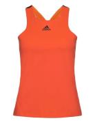 Match Y-Tank Sport T-shirts & Tops Sleeveless Orange Adidas Performance