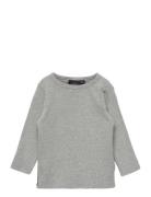 Sparizonasb T-Shirt Long Sleeve Tops T-shirts Long-sleeved T-Skjorte Grey Sofie Schnoor Baby And Kids