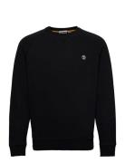 E-R Basic Regular Crew Tops Sweatshirts & Hoodies Sweatshirts Black Timberland