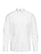 Vicbbessense Shirt, Easy Care Tops Shirts Business White Bruuns Bazaar