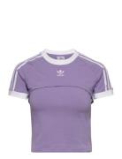 Always Original T-Shirt Sport T-shirts & Tops Short-sleeved Purple Adidas Originals