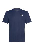 Club Tee Sport T-Kortærmet Skjorte Navy Adidas Performance