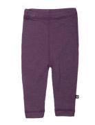 Legging, Soft Powder Drop Needle, Merino Wool Bottoms Leggings Purple Smallstuff