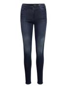 Luzien Trousers Skinny High Waist 99 Denim Bottoms Jeans Skinny Navy Replay