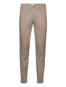Slh175-Slim New Miles Flex Pant Noos Bottoms Trousers Chinos Beige Selected Homme