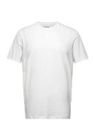 Slhaspen Ss O-Neck Tee Noos Tops T-Kortærmet Skjorte White Selected Homme