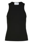 Slfanna O-Neck Tank Top Noos Tops T-shirts & Tops Sleeveless Black Selected Femme
