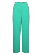 Cc Heart Ellie Loose Fit Trousers - Bottoms Trousers Suitpants Green Coster Copenhagen