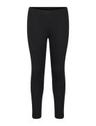 Vmlavender Mw Leggings Girl Noos Bottoms Leggings Black Vero Moda Girl