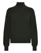 Mschmagnea Rachelle Pullover Tops Knitwear Turtleneck Black MSCH Copenhagen