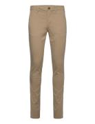 Stretch Slim Chino Bottoms Trousers Chinos Beige Tom Tailor