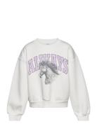 Sweatshirt Love Tops Sweatshirts & Hoodies Sweatshirts White Lindex