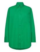 Shirt Julie Tops Shirts Long-sleeved Green Lindex