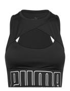 Puma Fit Move Fashion Bra Longline Sport Bras & Tops Sports Bras - All Black PUMA