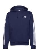 3-Stripes Hoody Tops Sweatshirts & Hoodies Hoodies Navy Adidas Originals