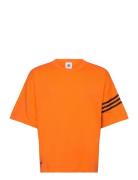 New C Tee Sport T-Kortærmet Skjorte Orange Adidas Originals