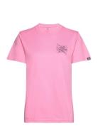 Brand Love Graphic T-Shirt Sport T-shirts & Tops Short-sleeved Pink Adidas Sportswear