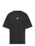 J D Loose T Sport T-Kortærmet Skjorte Black Adidas Sportswear