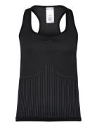 Knit Tank Top Sport T-shirts & Tops Sleeveless Black Adidas Performance