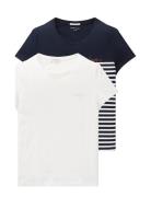 Double Pack T-Shirt Packaging Tops T-Kortærmet Skjorte White Tom Tailor