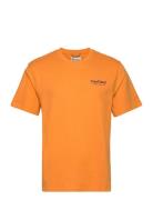Hudson Script T-Shirt Tops T-Kortærmet Skjorte Orange Penfield