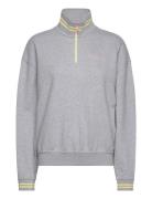 Graphic Rue 1/4 Zip Crew Crew Tops Sweatshirts & Hoodies Sweatshirts Grey LEVI´S Women