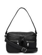 Celina Bag Black Nappa Look Bags Small Shoulder Bags-crossbody Bags Black Noella