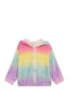 Jacket Pile Unicorn Rainbow Tops Sweatshirts & Hoodies Hoodies Multi/patterned Lindex