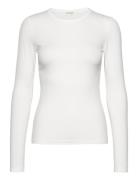 Petriciasw T-Shirt Long Sleeve Tops T-shirts & Tops Long-sleeved White Sofie Schnoor