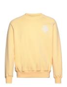 Darren Sweatshirt Tops Sweatshirts & Hoodies Sweatshirts Yellow Les Deux