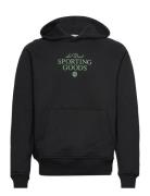Sporting Goods Hoodie 2.0 Tops Sweatshirts & Hoodies Hoodies Black Les Deux