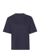 Icon G Essential Ss T-Shirt Tops T-shirts & Tops Short-sleeved Blue GANT