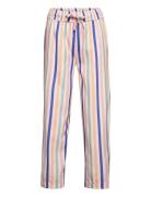 Tngoa Wide Pants Bottoms Trousers Multi/patterned The New