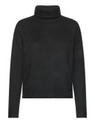 Vmkaden Ls Rollneck Pullover Ga Bf Tops Knitwear Turtleneck Black Vero Moda