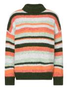 Patrisia Knit Pullover Tops Knitwear Jumpers Orange A-View