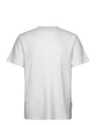 Structured Tops T-Kortærmet Skjorte White Tom Tailor
